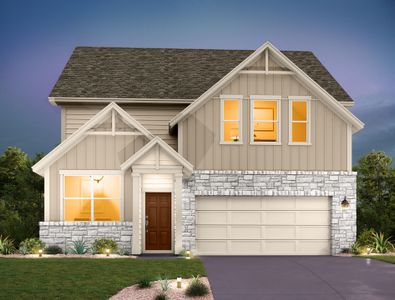 New construction Single-Family house Cassidy, 104 Palo Brea Loop, Hutto, TX 78634 - photo