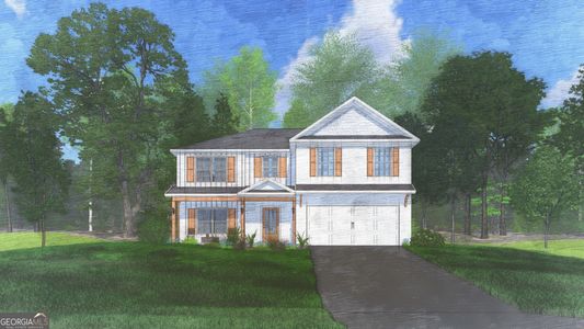 New construction Single-Family house 282 Boardwalk Avenue, Sharpsburg, GA 30277 Cannaberra II A- photo 0