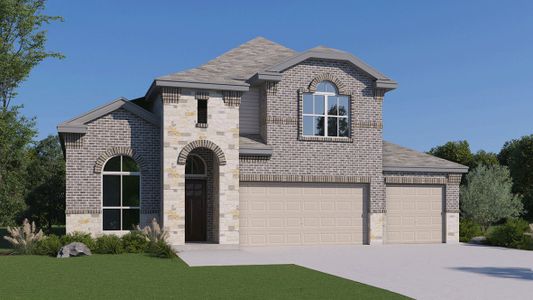 New construction Single-Family house 14015 San Jacinto Pt, San Antonio, TX 78253 The Caspian- photo 0