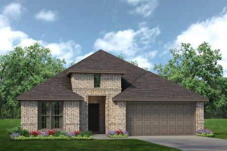 Elevation B | Concept 2186 at Silo Mills - Select Series in Joshua, TX by Landsea Homes