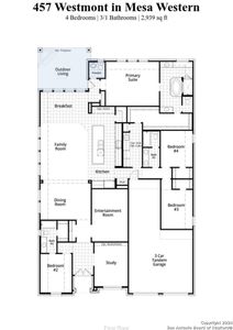 New construction Single-Family house 457 Westmont, Cibolo, TX 78108 215 Plan- photo 2 2