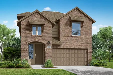 New construction Single-Family house 116 Table Top Bend, Liberty Hill, TX 78642 Mariposa- photo 0