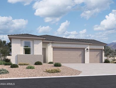 New construction Single-Family house 11812 N Eva Lane, Maricopa, AZ 85139 Poppy Homeplan- photo 0 0