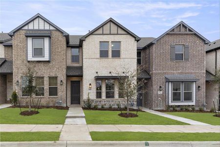 New construction Townhouse house 6430 Baritone Court, Sachse, TX 75048 Columbia Homeplan- photo 0 0