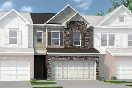 New construction Single-Family house 3878 Pressley Lane, Powder Springs, GA 30127 The Maddux II- photo 0