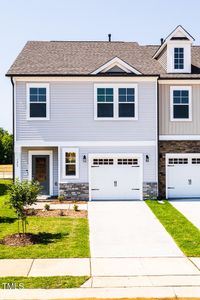 New construction Townhouse house 173 Charlie Circle, Angier, NC 27501 Sage- photo 0