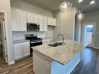 New construction Townhouse house 8622 Meridy Loop, Round Rock, TX 78665 Plan H- photo 7 7