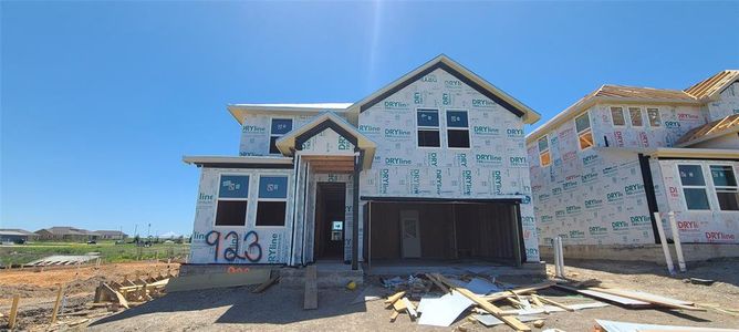 New construction Single-Family house 923 Palo Brea Loop, Hutto, TX 78634 Cassidy Homeplan- photo 1 1