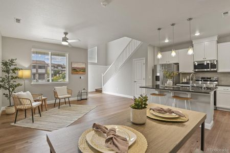 New construction Townhouse house 16700 Alzere Place, Parker, CO 80134 - photo 7 7