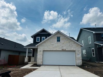 New construction Single-Family house 217 Travis Lane, Liberty Hill, TX 78642 Ladybird Homeplan- photo 23 23