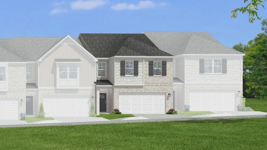 New construction Townhouse house 328 Shine Drive, Stockbridge, GA 30281 Austin- photo 0