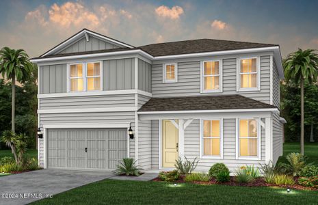 New construction Single-Family house 2439 Glade Lane, Green Cove Springs, FL 32043 Whitestone- photo 1 1