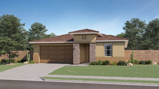 New construction Single-Family house 3216 S Piedra, Mesa, AZ 85212 Clark II Plan 4076- photo 0