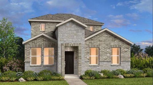 New construction Single-Family house 5713 Beverly Prairie Rd, Del Valle, TX 78617 Walton- photo 0