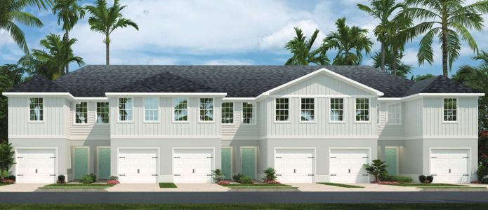 New construction Townhouse house 11436 Spectacled Drive, New Port Richey, FL 34654 - photo 0 0