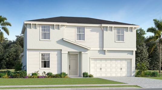 New construction Single-Family house 1892 Marigold Trail Nw, Palm Bay, FL 32907 Raleigh- photo 0