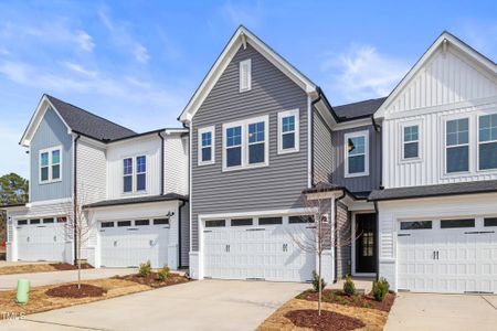 New construction Townhouse house 8950 Kennebec Crossing Drive, Angier, NC 27501 - photo 1 1