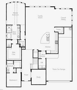 New construction Single-Family house 506 Lucero Cv, Liberty Hill, TX 78642 Winters (3446-CM-50)- photo 1 1