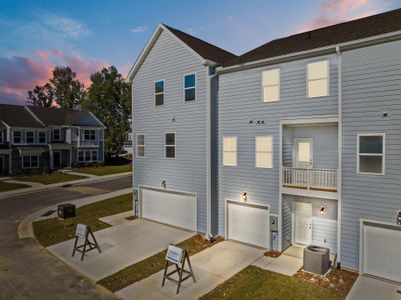 New construction Townhouse house 1874 Knights Crest Way, Wake Forest, NC 27587 - photo 0