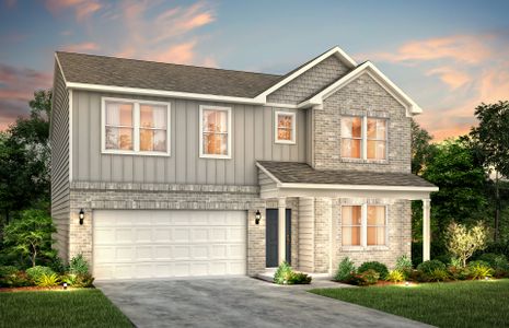 New construction Single-Family house 533 Elkwood Lane, Mcdonough, GA 30252 Hampton- photo 3 3