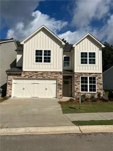 New construction Townhouse house 392 Lakeside Court, Canton, GA 30114 The Sidney- photo 0