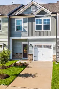 New construction Townhouse house 157 Charlie Circle, Angier, NC 27501 Magnolia- photo 0