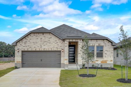 New construction Single-Family house 18215 Ansley Path, San Antonio, TX 78247 The Oleander (C401)- photo 1 1