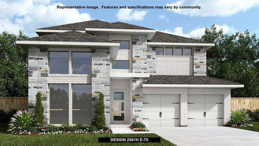 New construction Single-Family house 5912 Sean Paul Lane, Georgetown, TX 78628 Design 2561H- photo 0