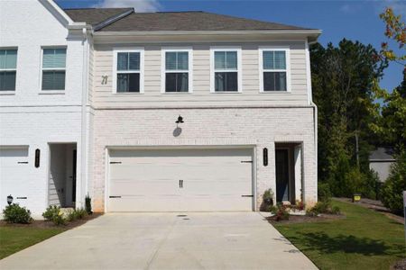 New construction Townhouse house 3728 Silvery Way, Powder Springs, GA 30127 - photo 0 0