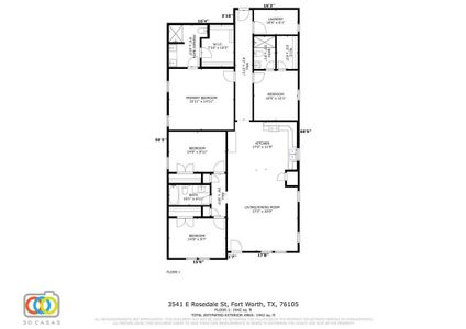New construction Single-Family house 3541 E Rosedale Street, Fort Worth, TX 76105 - photo