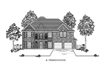 New construction Single-Family house 1221 Wake Forest Court, Prosper, TX 75078 Remington F (w/Media)- photo 2 2