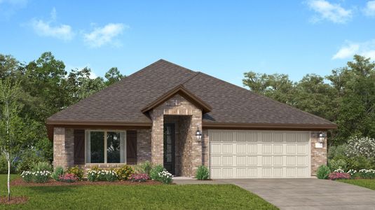New construction Single-Family house Gaspar Oaks Drive, Houston, TX 77044 - photo 0