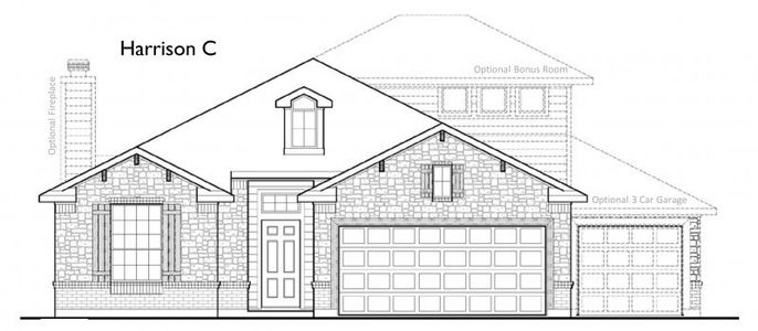 New construction Single-Family house Harrison, 141 Barton Place Drive, Cleveland, TX 77327 - photo