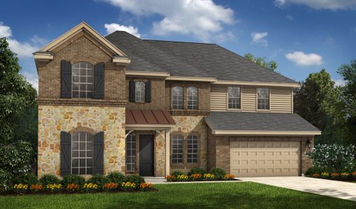 New construction Single-Family house Carrington, 29812 Captstone Walk, Fair Oaks Ranch, TX 78015 - photo
