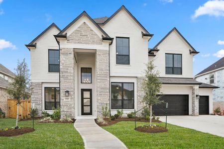 New construction Single-Family house Auburn II 4600.3, 10127  Stately Crown Drive, Missouri City, TX 77459 - photo