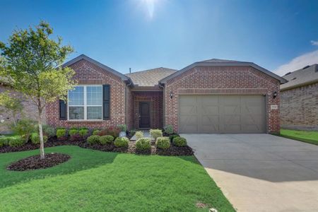 New construction Single-Family house 7732 Monument Drive, Little Elm, TX 76227 Abbeyville- photo 0