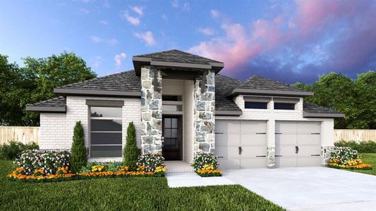 New construction Single-Family house 10711 Verdant Hill, Missouri City, TX 77459 Design 2513W- photo 0