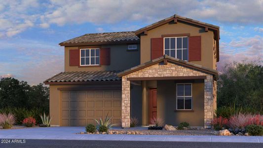 New construction Single-Family house 16802 W Desert Mirage Drive, Surprise, AZ 85388 Paisley- photo 0 0