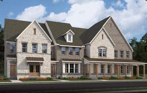 New construction Townhouse house 7858 Bayside Drive, Rowlett, TX 75088 Baltic- photo 0