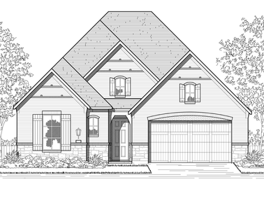 New construction Single-Family house Brentwood Plan, 29619 Apple Glen Court, Fulshear, TX 77494 - photo