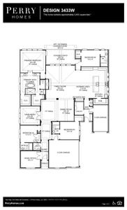 New construction Single-Family house Design 3433W, 1426 Fieldstone Drive, Midlothian, TX 76065 - photo