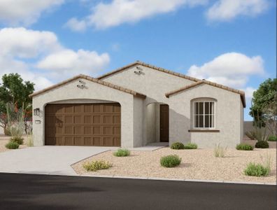 New construction Single-Family house 32243 N Saddlehorn Dr, San Tan Valley, AZ 85140 Marigold Homeplan- photo 0 0