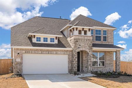 New construction Single-Family house 32327 Elmwood Manor, Waller, TX 77484 	Cypress Homeplan- photo 1 1
