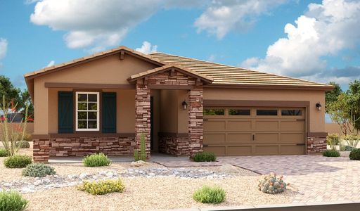 New construction Single-Family house 21637 N. Daniel Drive, Maricopa, AZ 85138 Slate- photo 0 0