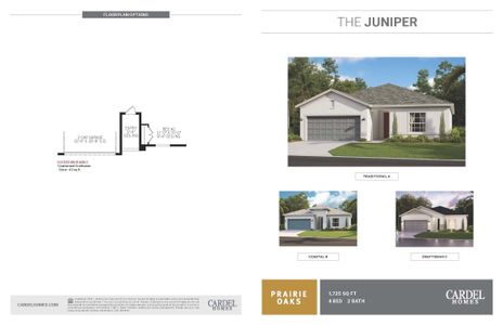 New construction Single-Family house Juniper, 5793 Timber Meadow Way, Saint Cloud, FL 34771 - photo