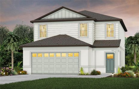 New construction Single-Family house 480 Waterford Drive, Lake Alfred, FL 33850 Hamden- photo 0