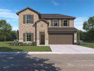 New construction Single-Family house 5134 Sunset Oaks Drive, Fresno, TX 77545 The Mitchell- photo 0