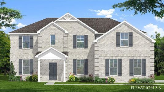 New construction Single-Family house 137 Frontier Way, Mcdonough, GA 30253 Meridian II- photo 0