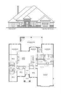 New construction Single-Family house 250 Red Top Road, Poolville, TX 76088 - photo 0