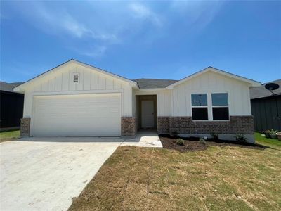 New construction Single-Family house 501 Double Vision Rd, Jarrell, TX 76537 MEDINA- photo 1 1